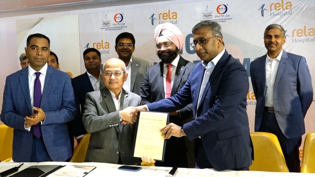 rela hospital signs mou with bangladesh hospital