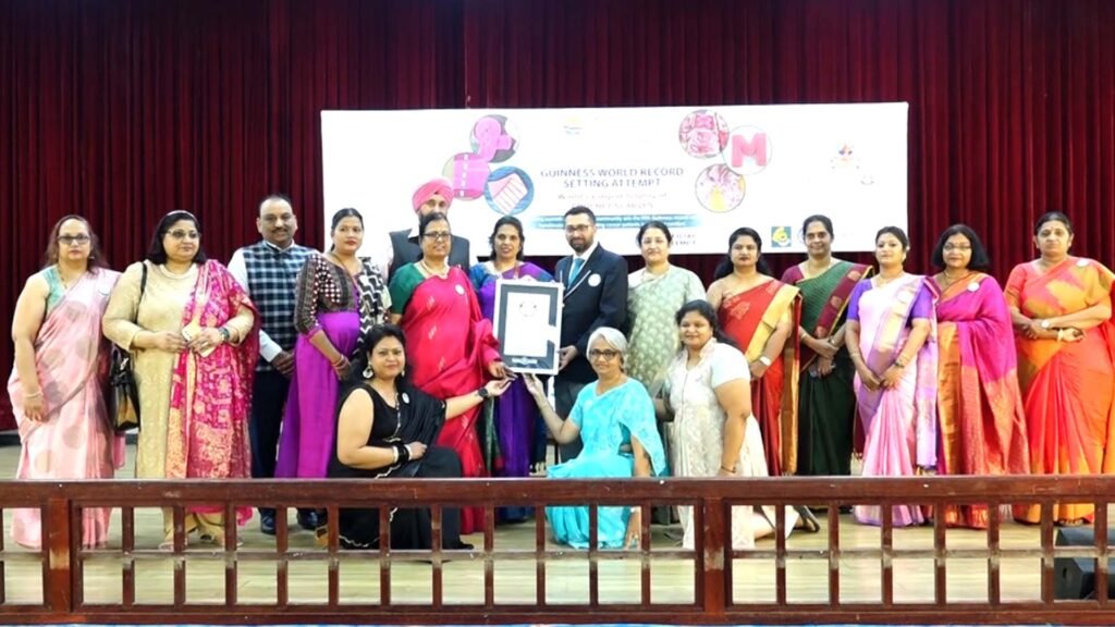 breast cancer awareness guinness record