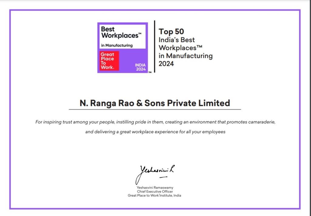 N Ranga Rao & Sons