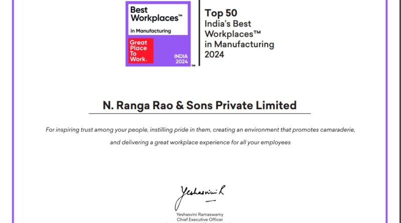N Ranga Rao & Sons