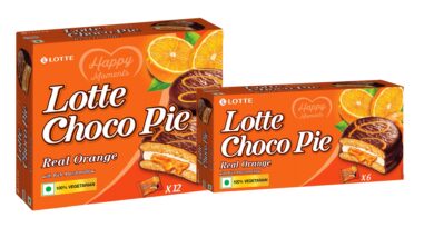 Lotte Choco Pie Real Orange