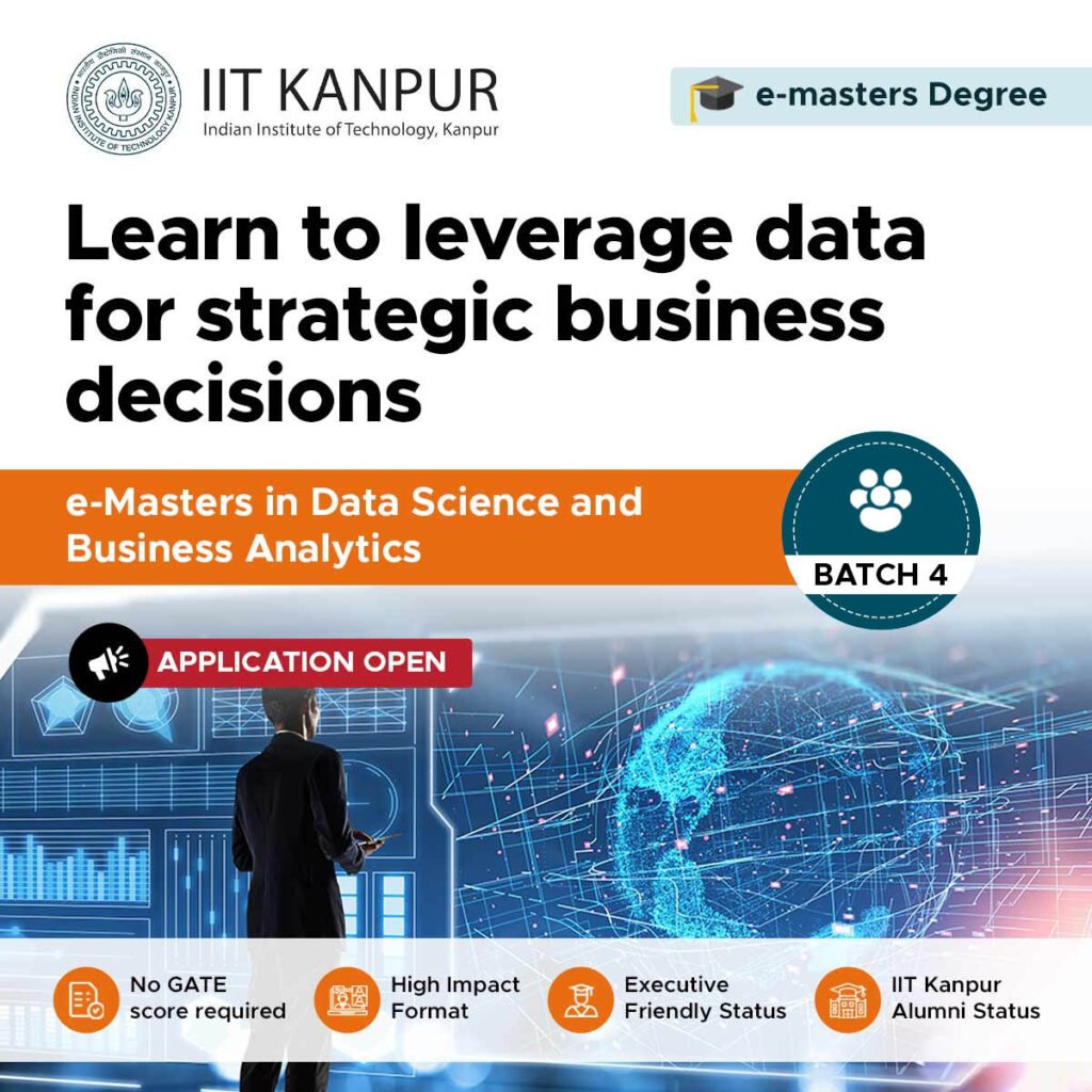 eMasters degree program in Data Science and Business Analytics