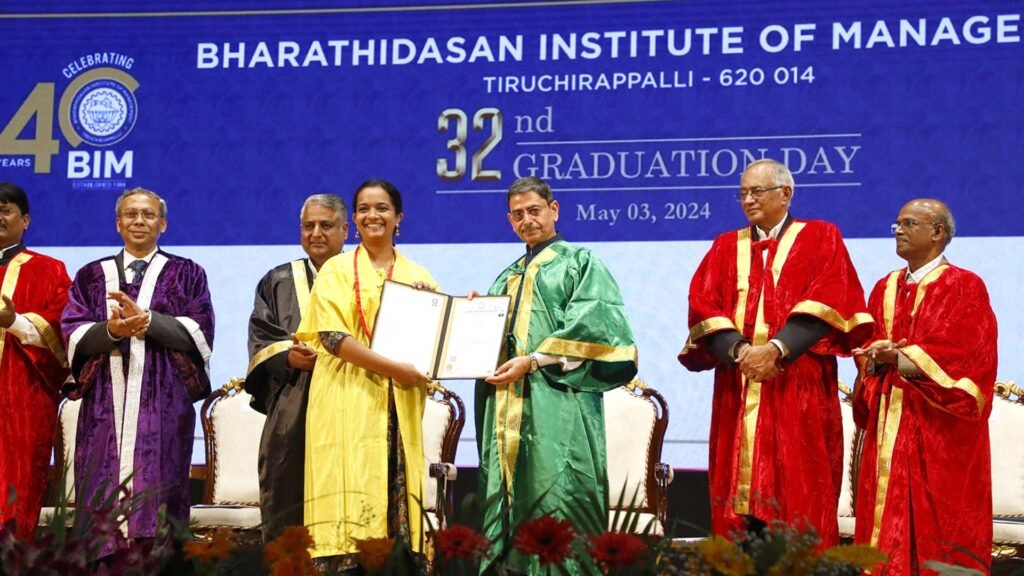 Bharathidasan Institute of Management, Trichy Graduation Day