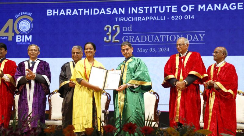 Bharathidasan Institute of Management, Trichy Graduation Day