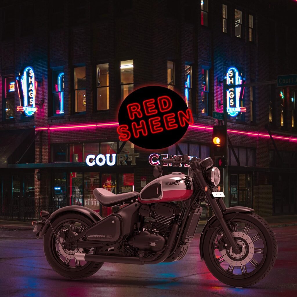 Jawa 42 Bobber Red Sheen