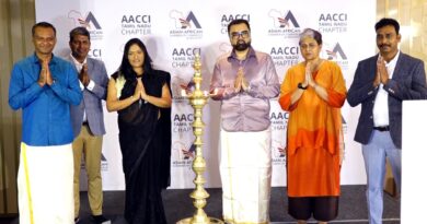 Asian African Chamber of Commerce & Industry (AACCI) Launches Tamil Nadu Chapter Office
