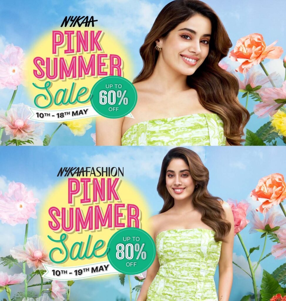 nykaa pink summer sale