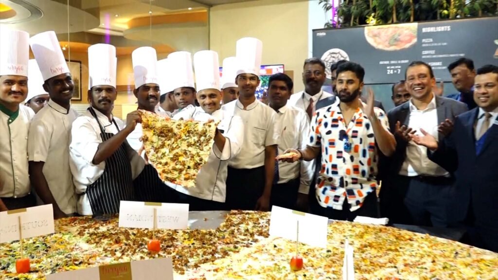 turya lartest pizza