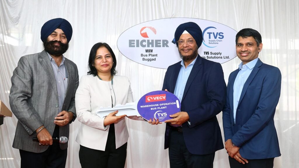 tvs suppy chain eicher bus
