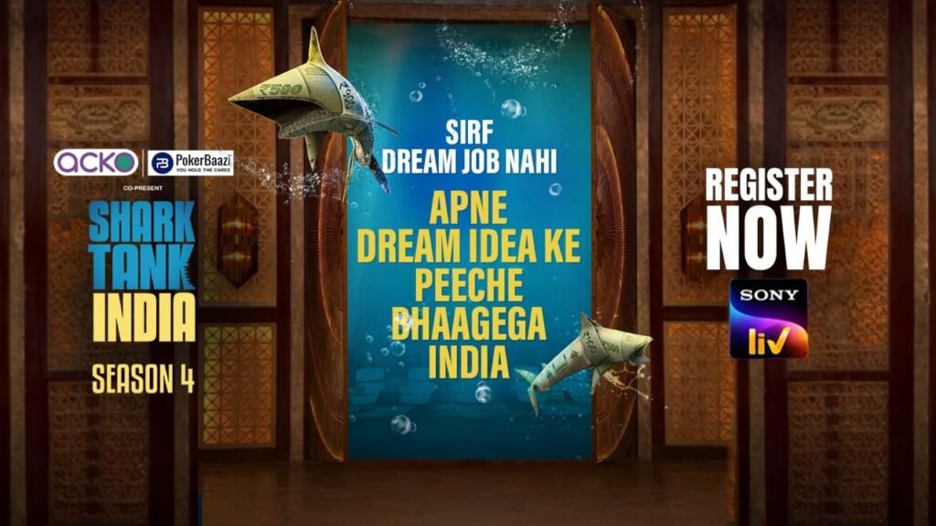 Shark Tank India Season 4 - Registrations Open
