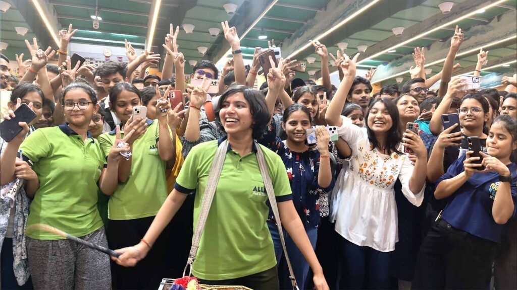 allen neet topper celebrations