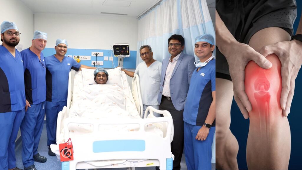 artificial ligament in knee injury surgery