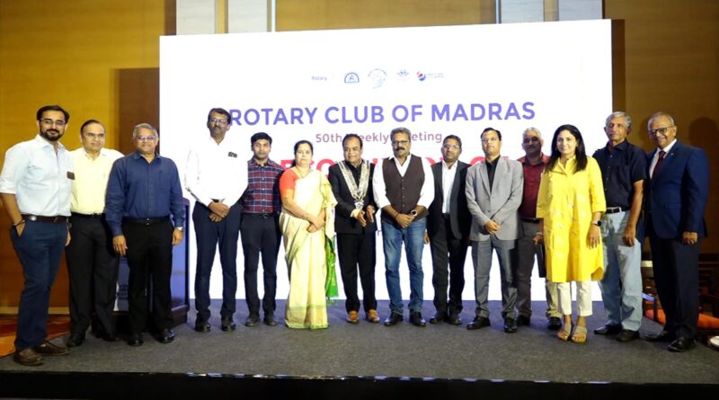 rotary club of madras launched timeless legacy