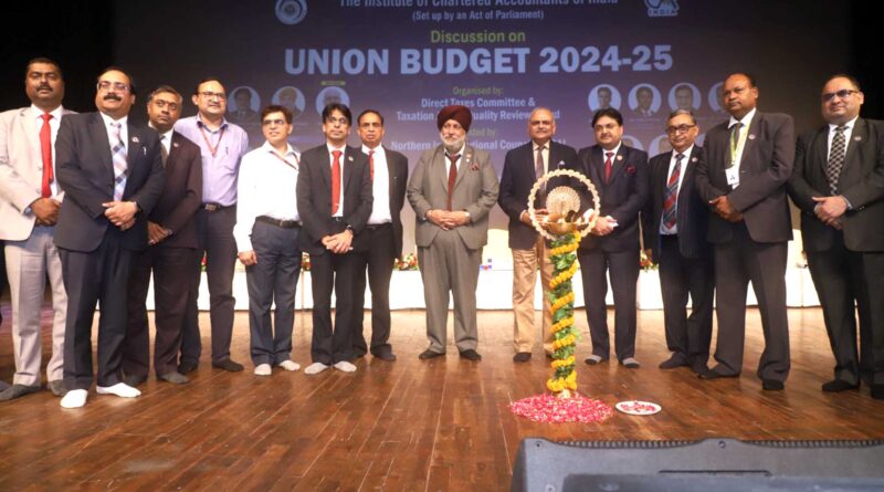 ICAI Hosts Key Discussion with Experts on Union Budget 2024-2025