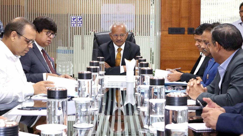 Steel Secretary Nagendra Nath Sinha visits NMDC new R&D