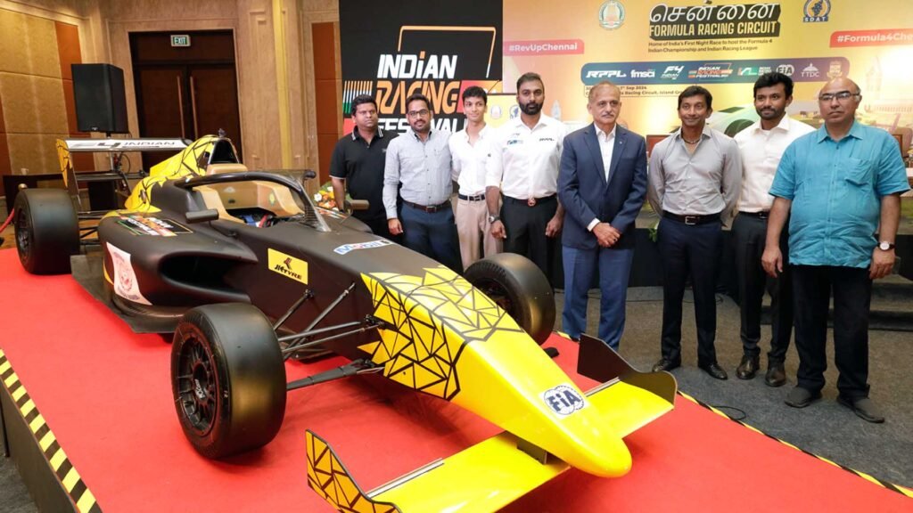 chennai formula racing circuit formula 4 chennai car race