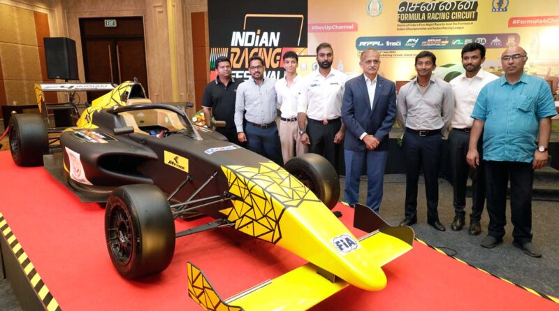 chennai formula racing circuit formula 4 chennai car race