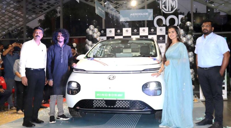 FPL MG Ambattur Unveils MG Windsor