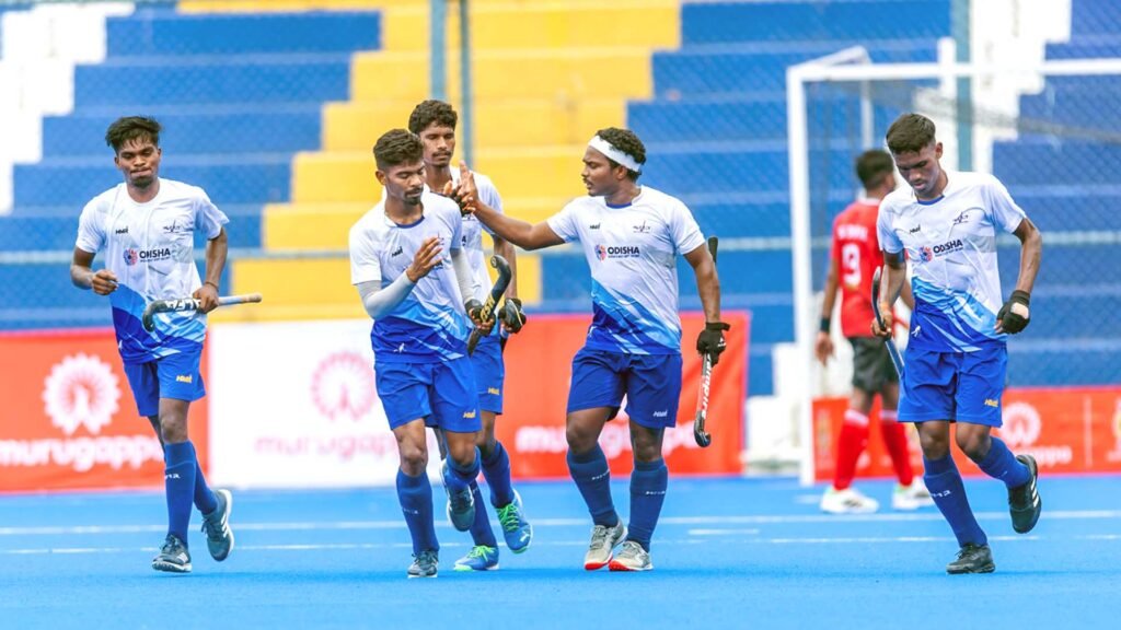 Murugappa Gold Cup Hockey Tournament day 4