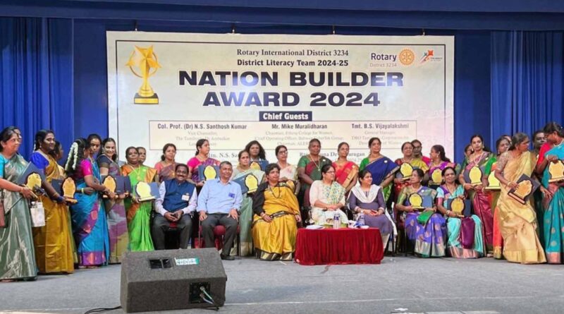 Rotary International Nation Builder Award