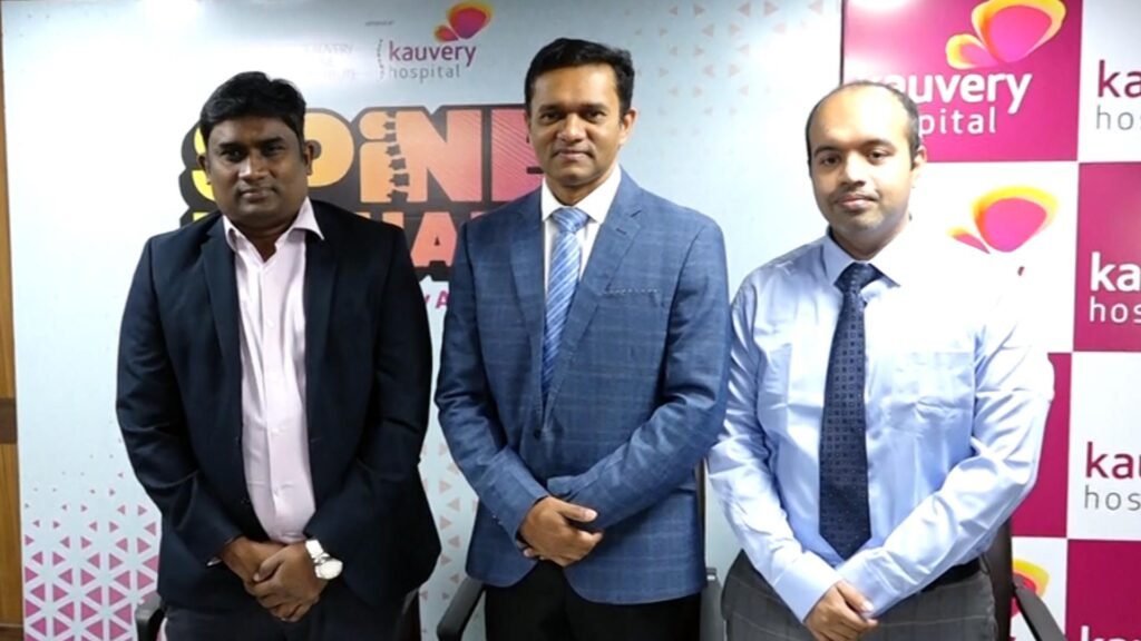 kauvery hospital spine recharge camp