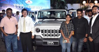 mahindra thar roxx launch in chennai