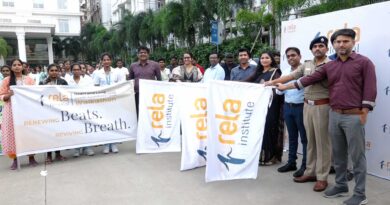 rela hospitals lung and heart health awreness walkathon