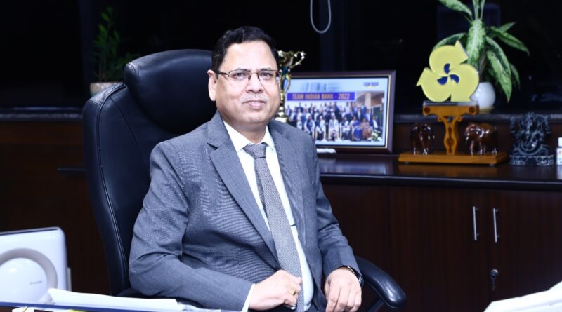 Shri. S L Jain, MD & CEO of Indian Bank