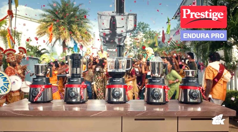 TTK Prestige Launches Endura Mixer Grinder TVC