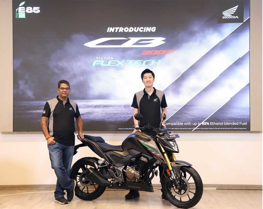 honda cb300f flex fuel e85