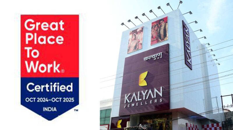 kalyan jewellers great place to work