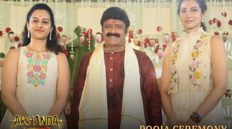 nandamuri balakrishna Akhanda 2 Thaandavam movie pooja