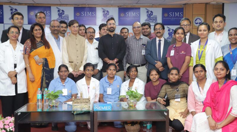 sims hospital dinesh karthi world stroke day awareness