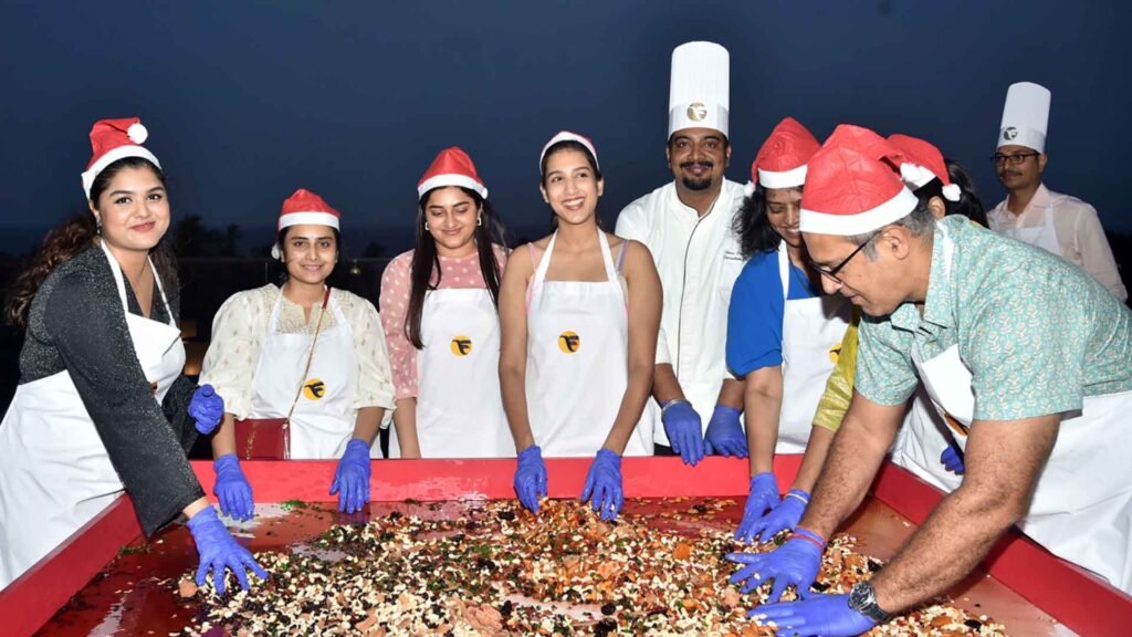 Fortune Beach Resort ECR cake mixing