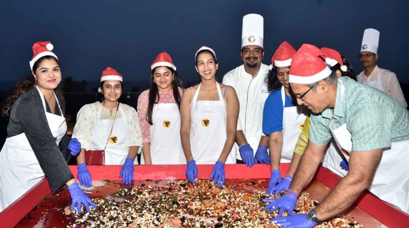 Fortune Beach Resort ECR cake mixing