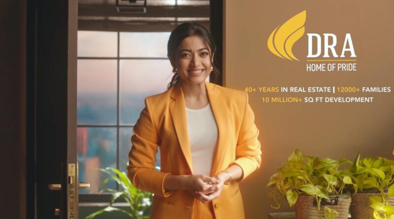 Rashmika Mandanna dra homes ambassador