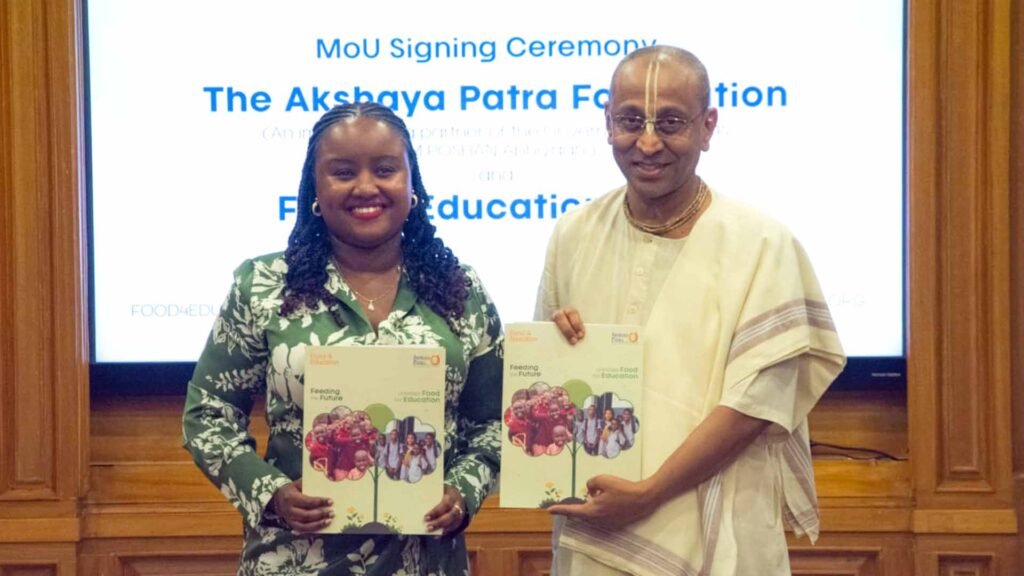 Akshaya Patra Foundation joins with Food4Education