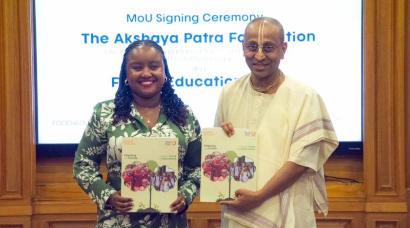 Akshaya Patra Foundation joins with Food4Education