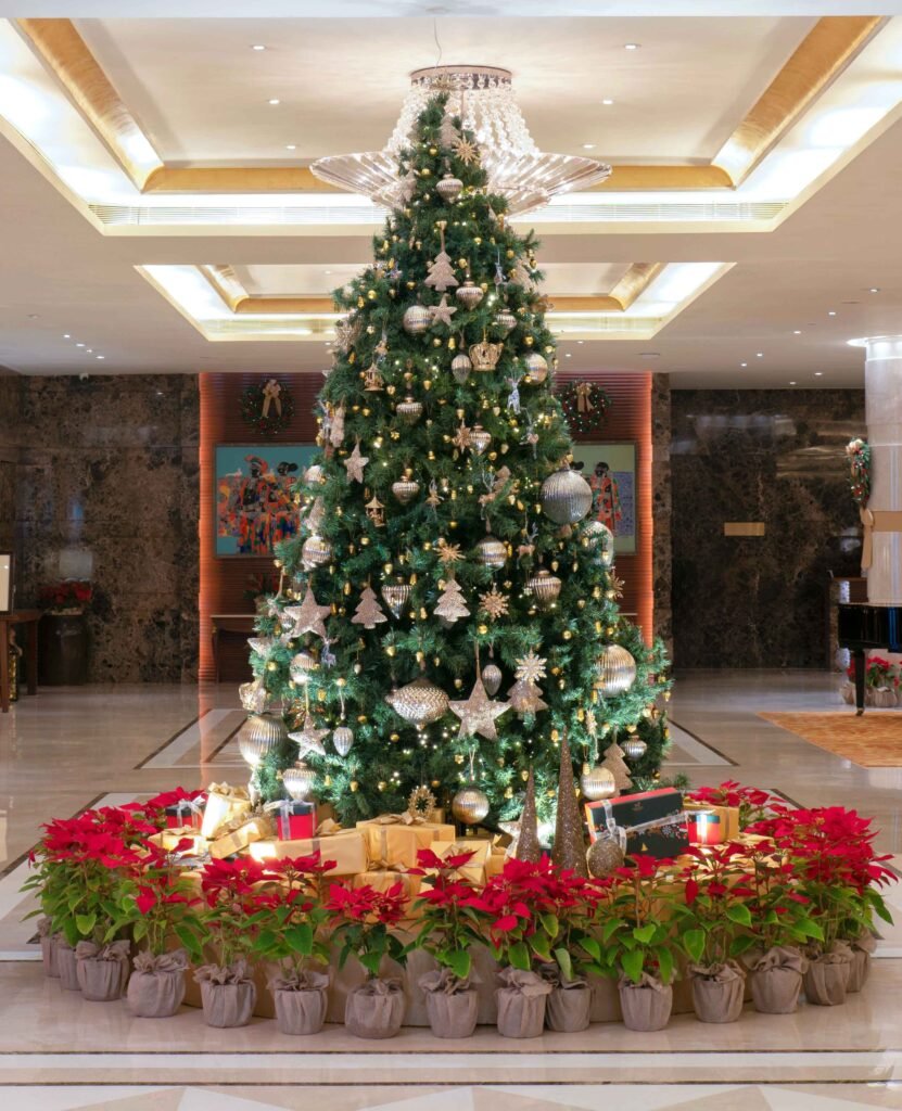Christmas Tree at Taj Coromandel