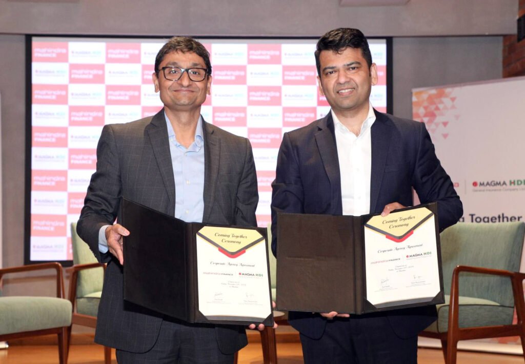Mahindra Finance partners with Magma HDI General Insurance