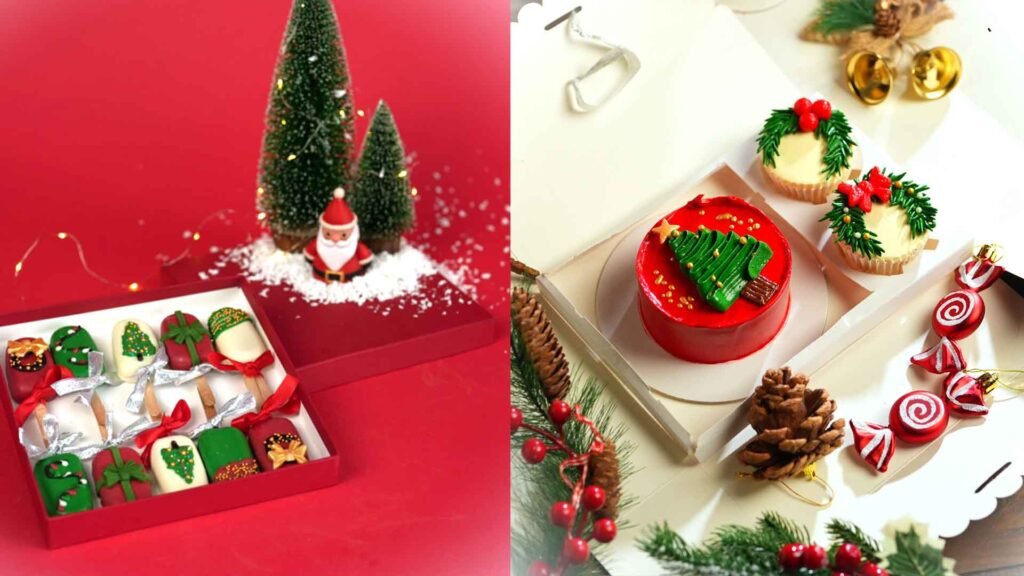 Moonbakes Unveils Exquisite Christmas Cake Collection