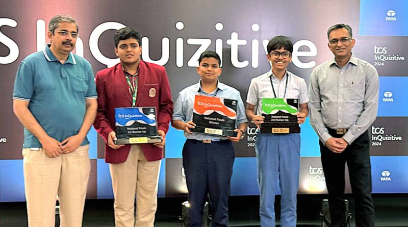 TCS InQuizitive National Final winners