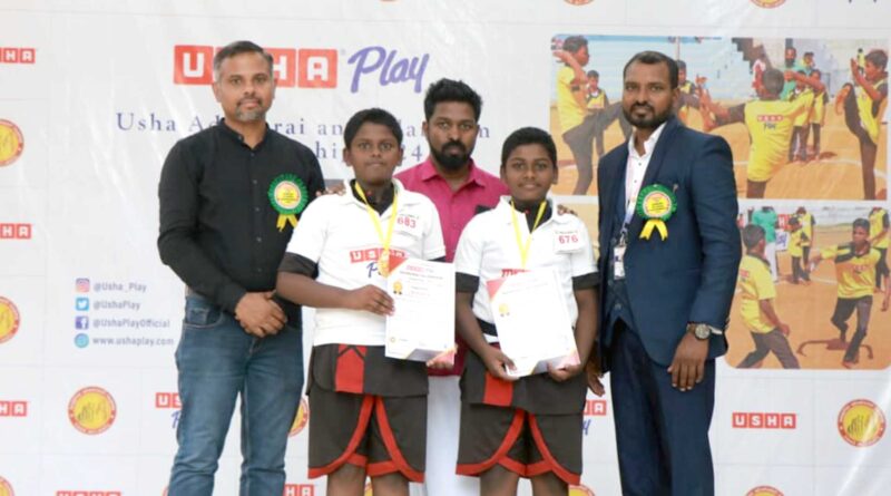 USHA supports Adimurai and Silambam