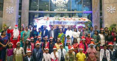 le royal meridien christmas tree lighting ceremony