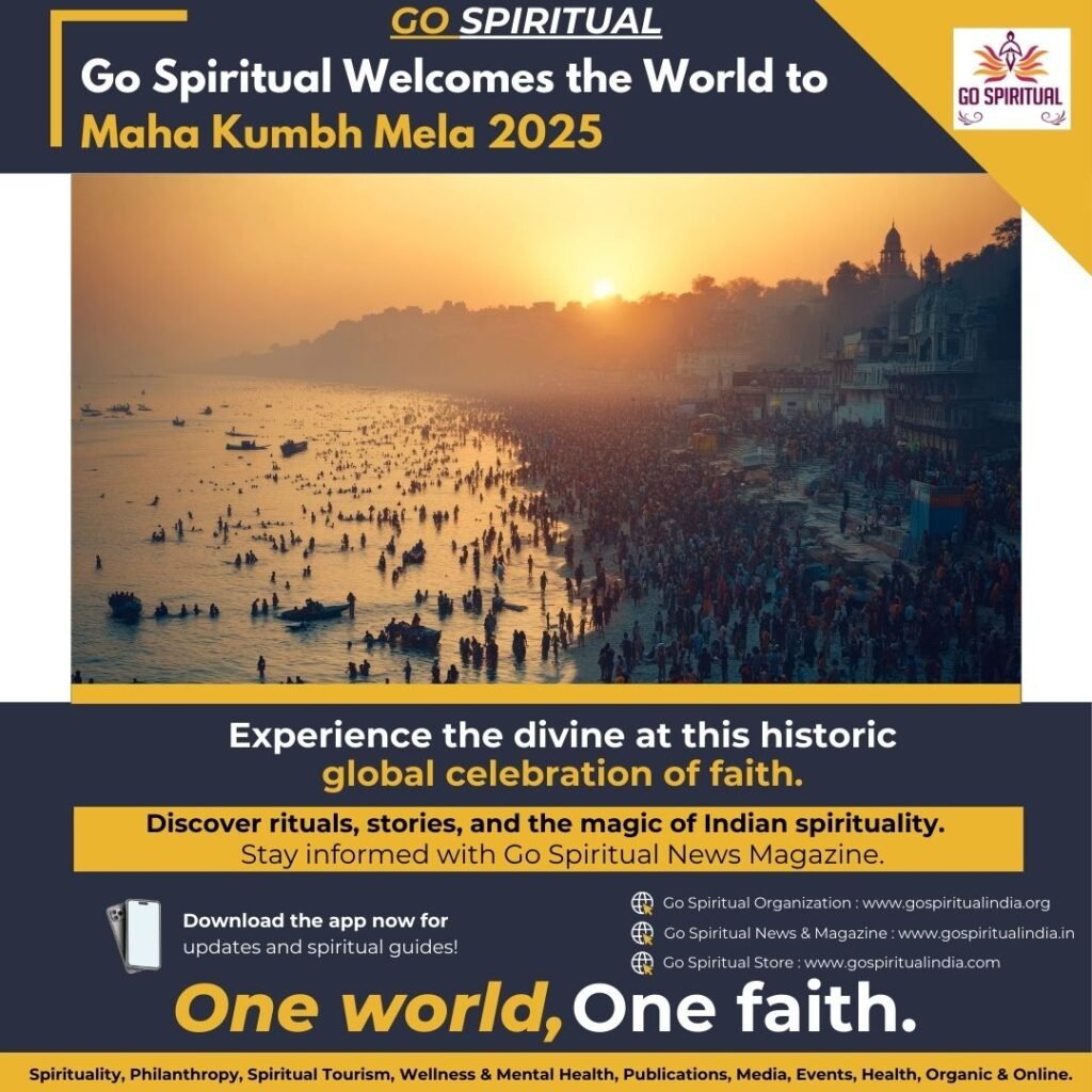 Go Spiritual Kumbh Campaign Poster