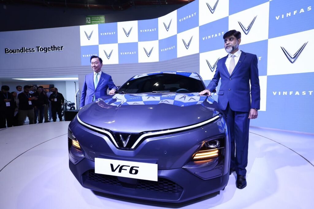 VinFast will introduce the VF 6 and the VF 7 to the Indian market..