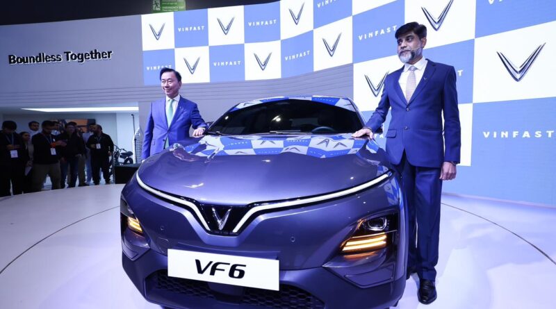 VinFast will introduce the VF 6 and the VF 7 to the Indian market..