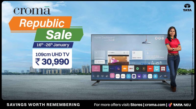 croma republic day offer sale