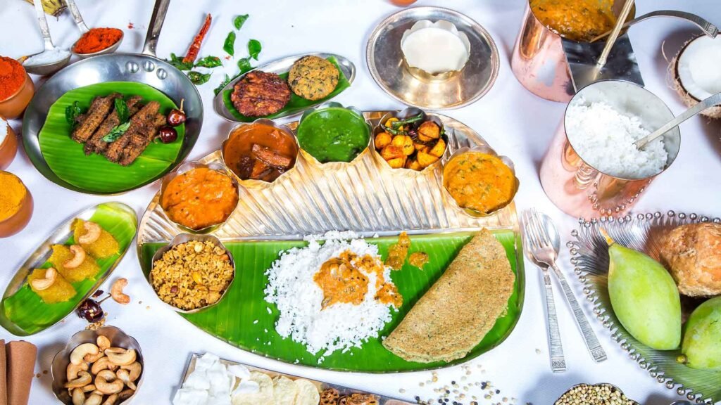 pongal special thali at taj coromandel
