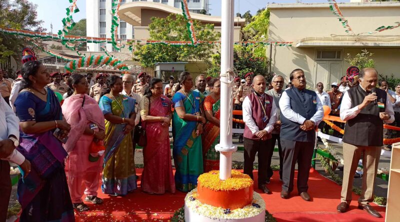 republic day celebrations at lic chennai